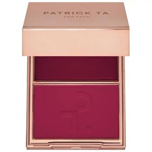 PATRICK TA 
Major Headlines Double-Take Crème & Powder Blush Duo